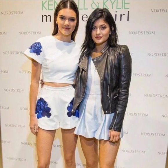 Zara Genuine Leather Moto Jacket ASO Kendall & Kylie Jenner, Size XS - Picture 2 of 16